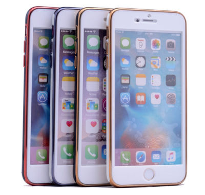 Apple iPhone 6 Plus Kılıf Zore Arkası Parlak 360 Silikon - 2