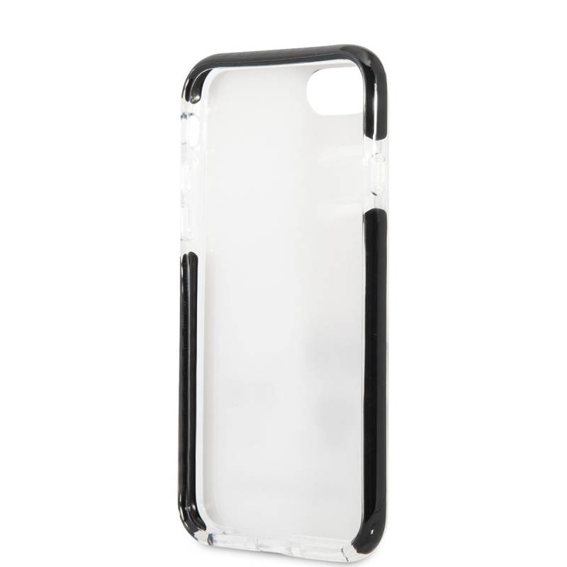 Apple iPhone 7 Case Karl Lagerfeld Edges Black Silicone K&C Design Cover - 14
