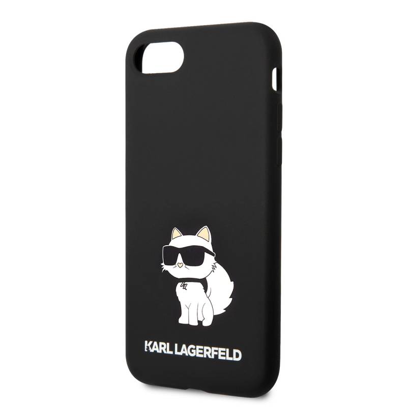 Apple iPhone 7 Case Karl Lagerfeld Silicone Choupette Design Cover - 4