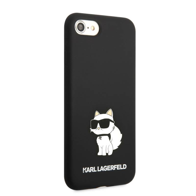 Apple iPhone 7 Case Karl Lagerfeld Silicone Choupette Design Cover - 8