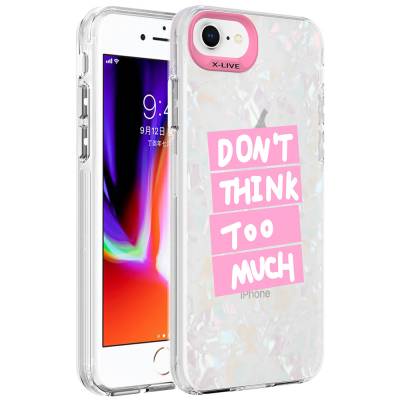 Apple iPhone 7 Case Marble Pattern Zore Marbello Cover - 3