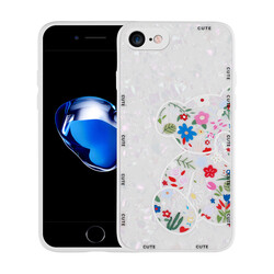 Apple iPhone 7 Case Patterned Hard Silicone Zore Mumila Cover - 9