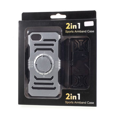 Apple iPhone 7 Case Zore 2 in 1 Arm Band - 9