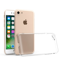 Apple iPhone 7 Case Zore Kamera Korumalı Süper Silikon Cover - 1