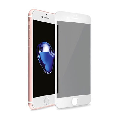 Apple iPhone 7 Hayalet Ekran Koruyucu Davin Privacy Mat Seramik Ekran Filmi - 6