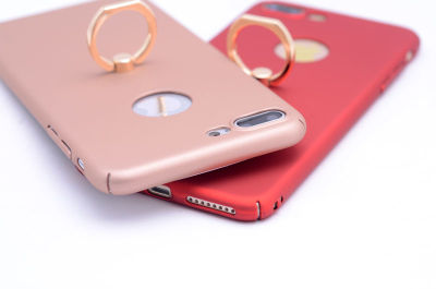 Apple iPhone 7 Kılıf Zore Yüzüklü Rubber Kapak - 5