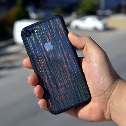 Apple iPhone 7 Kılıf Zore Çizgili Craft Kapak - 13