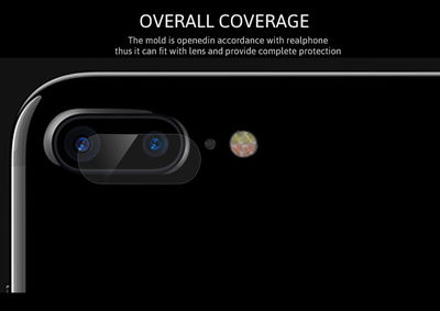 Apple iPhone 7 Plus Zore Camera Lens Protector Glass Film - 3