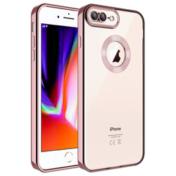Apple iPhone 7 Plus Case Camera Protected Zore Omega Cover With Logo - 6