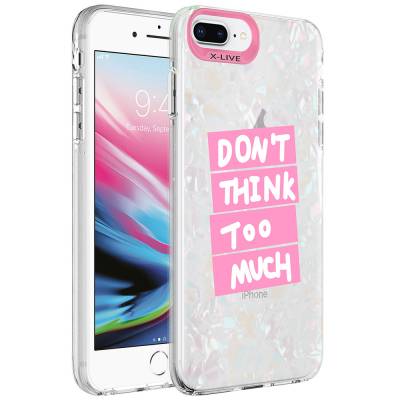Apple iPhone 7 Plus Case Marble Pattern Zore Marbello Cover - 3