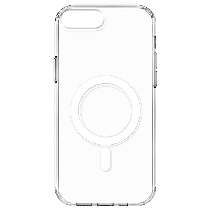 Apple iPhone 7 Plus Case Transparent Hard PC Zore Embos Cover - 1