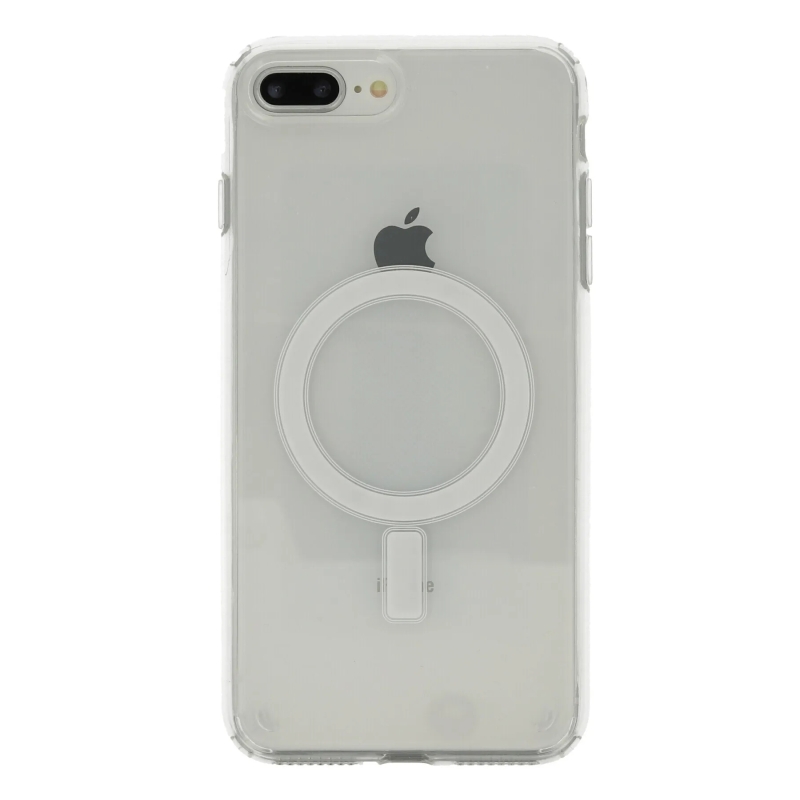 Apple iPhone 7 Plus Case Transparent Hard PC Zore Embos Cover - 3