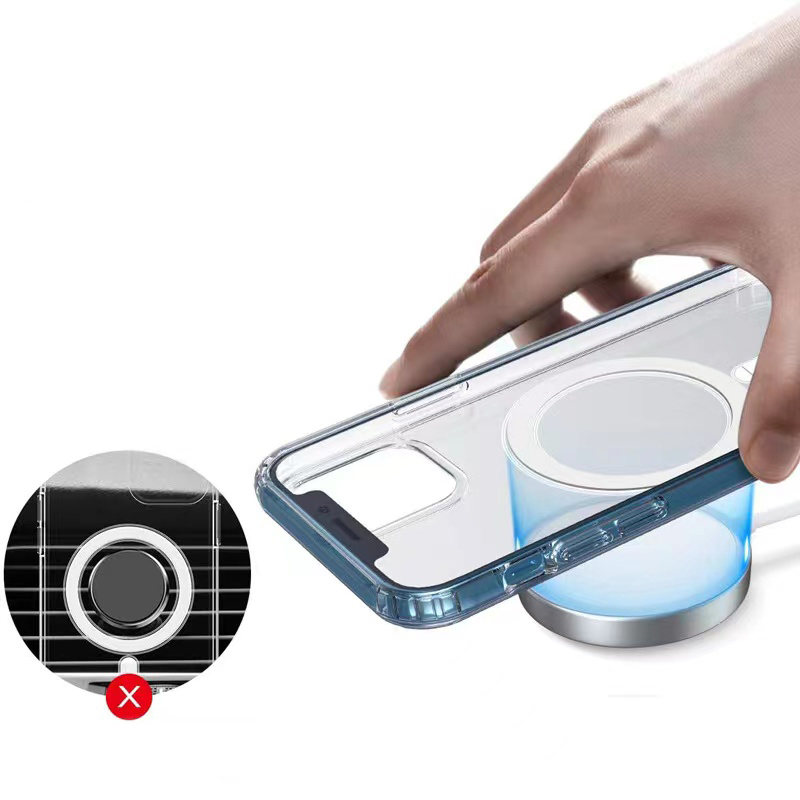 Apple iPhone 7 Plus Case Transparent Hard PC Zore Embos Cover - 4