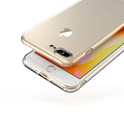 Apple iPhone 7 Plus Case Zore Kamera Korumalı Süper Silikon Cover - 3