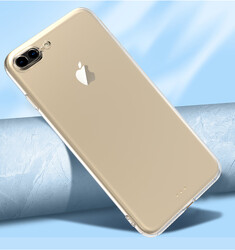 Apple iPhone 7 Plus Case Zore Kamera Korumalı Süper Silikon Cover - 4