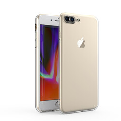 Apple iPhone 7 Plus Case Zore Kamera Korumalı Süper Silikon Cover - 5
