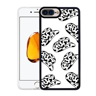 Apple iPhone 7 Plus Case Zore M-Fit Patterned Cover - 1