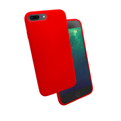 Apple iPhone 7 Plus Case Zore Silk Silicon - 4