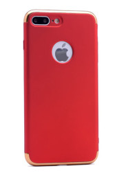 Apple iPhone 7 Plus Kılıf Zore 3 Parçalı Rubber Kapak - 5