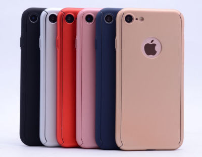 Apple iPhone 7 Plus Kılıf Zore 360 3 Parçalı Rubber Kapak - 8