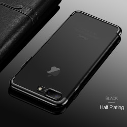 Apple iPhone 7 Plus Kılıf Zore Dört Köşeli Lazer Silikon Kapak - 2