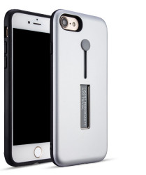 Apple iPhone 7 Plus Kılıf Zore Olive Standlı Kapak - 13
