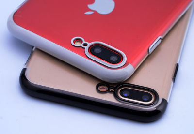 Apple iPhone 7 Plus Kılıf Zore Tareks Şeffaf Kapak - 3