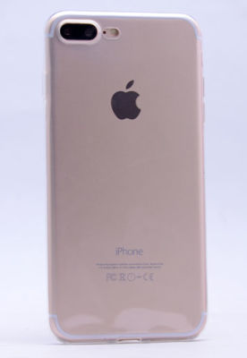 Apple iPhone 7 Plus Kılıf Zore Ultra İnce Silikon Kapak 0.2 mm - 1