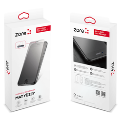 Apple iPhone 7 Plus Zore Anti-Dust Mat Privacy Temperli Ekran Koruyucu - 1