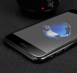 Apple iPhone 7 Plus Zore Anti-Dust Mat Privacy Temperli Ekran Koruyucu - 2