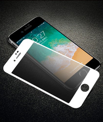 Apple iPhone 7 Plus Zore Anti-Dust Mat Privacy Temperli Ekran Koruyucu - 10
