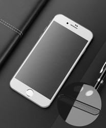 Apple iPhone 7 Plus Zore Anti-Dust Mat Privacy Temperli Ekran Koruyucu - 12