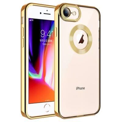Apple iPhone 8 Case Camera Protected Zore Omega Cover With Logo - 1