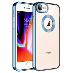 Apple iPhone 8 Case Camera Protected Zore Omega Cover With Logo - 10