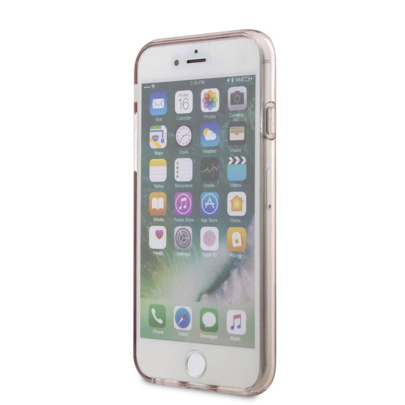 Apple iPhone 8 Kılıf Karl Lagerfeld Transparan Choupette Dizayn Kapak - 6