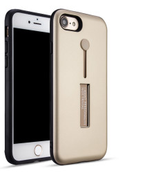 Apple iPhone 8 Kılıf Zore Olive Standlı Kapak - 6