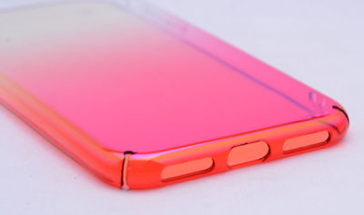 Apple iPhone X Kılıf Zore Renkli Transparan Kapak - 3