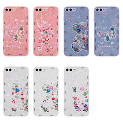 Apple iPhone 8 Plus Case Patterned Hard Silicone Zore Mumila Cover - 2
