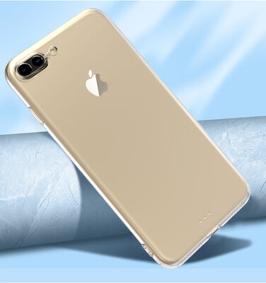 Apple iPhone 8 Plus Case Zore Kamera Korumalı Süper Silikon Cover - 4