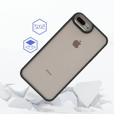 Apple iPhone 8 Plus Case Zore Flora Cover - 2