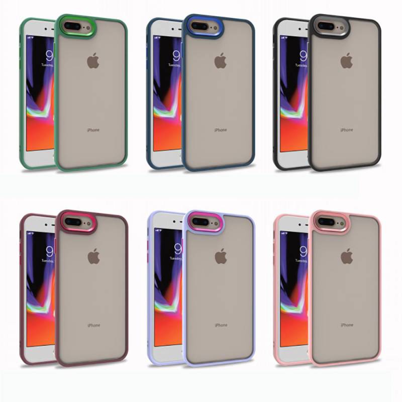 Apple iPhone 8 Plus Case Zore Flora Cover - 3