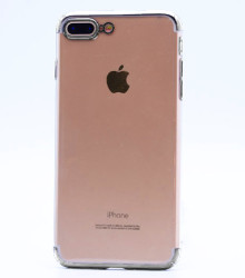Apple iPhone 8 Plus Kılıf Zore Tareks Şeffaf Kapak - 7
