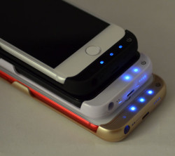 Apple iPhone 8 Plus Şarjlı Kılıf Harici Batarya - 5