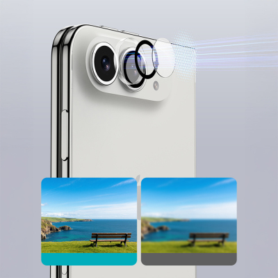Apple iPhone Duo Benks OmniWarrior Camera Lens Protector + Easy Application Tool - 16