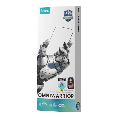 Apple iPhone Duo Benks OmniWarrior HD Glass Screen Protector + Easy Application Tool - 7