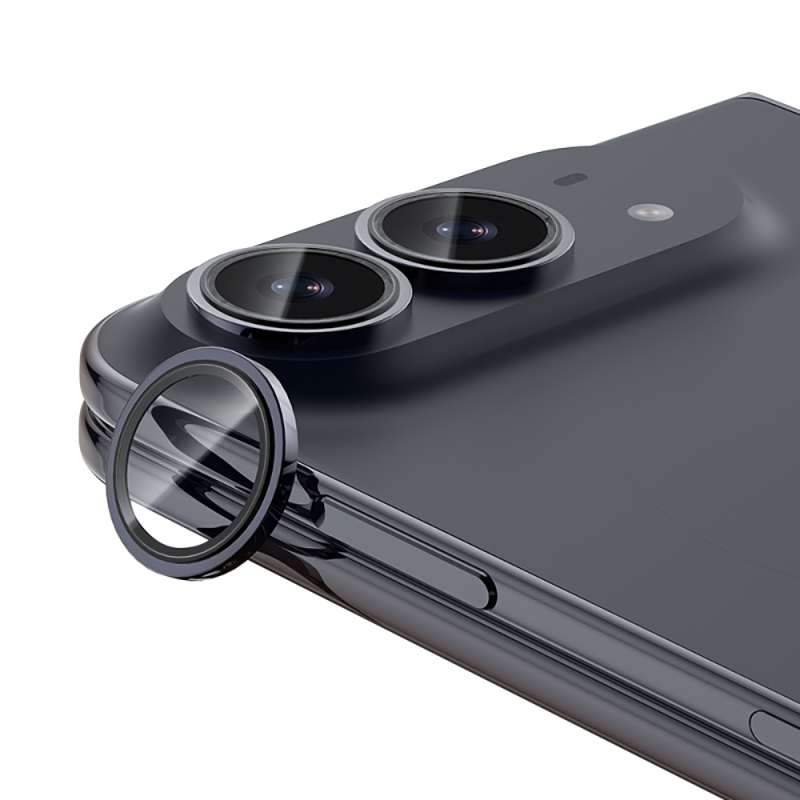 Apple iPhone Duo Benks OmniWarrior Kamera Lens Koruyucu + Kolay Uygulama Aparatlı - 13