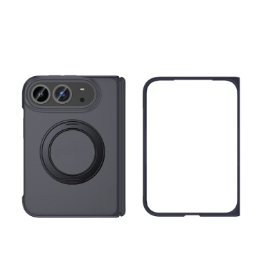Apple iPhone Duo Case M-safe Charging Enabled Matte Hard PC Back Wlons Vena Stand Cover - 1