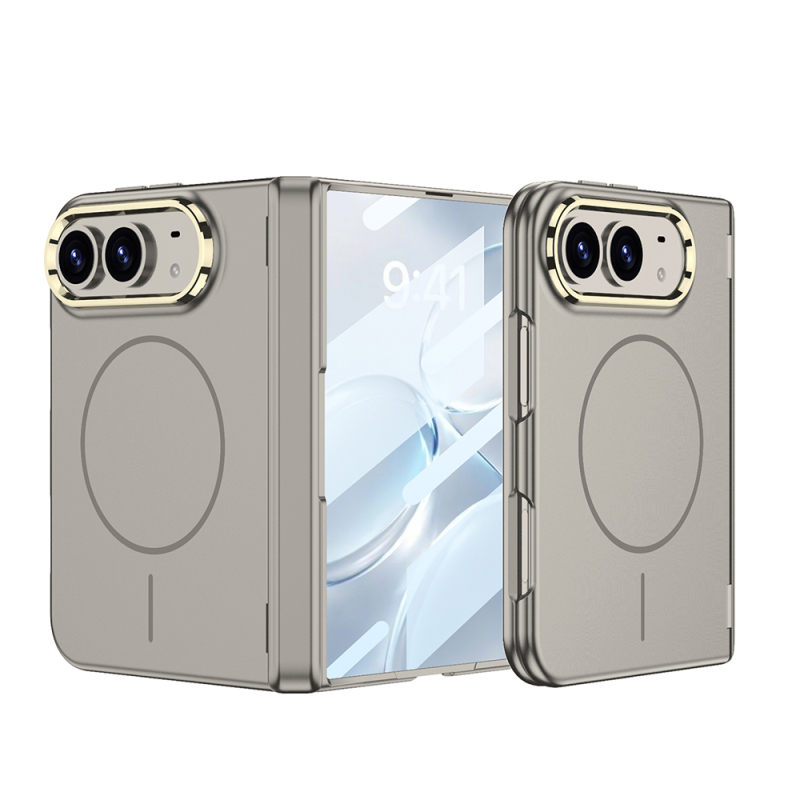 Apple iPhone Duo Case M-safe Charging Enabled Zore Kipta KPT-14 Hard PC Cover - 2