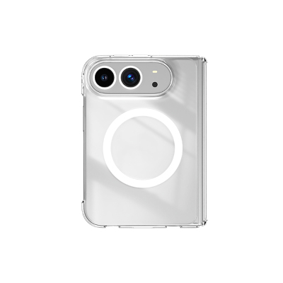 Apple iPhone Duo Case M-safe Charging Feature Transparent Hard PC Wlons Pita Cover - 2