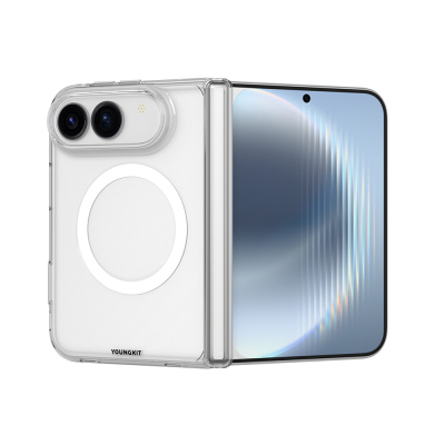 Apple iPhone Duo Case M-safe Charging Feature Youngkit Clear Series Cover - 1
